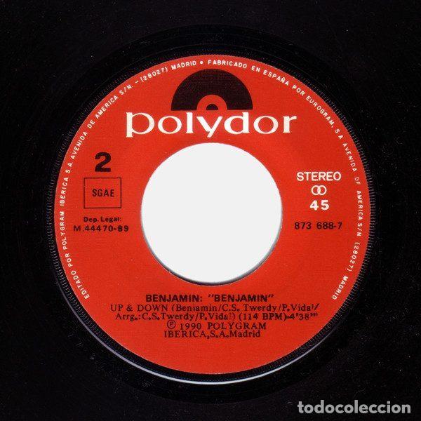 Discos de vinilo: Benjamin &ndash; Youll Never Fall (Vinyl, Polydor 873 688-7) - Foto 4