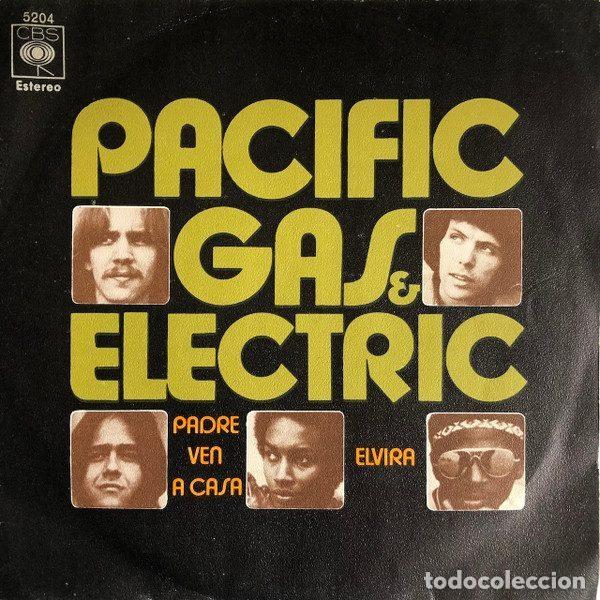 Disques de vinyle: Pacific Gas & Electric &ndash; Padre Ven A Casa / Elvira (Vinyl, CBS 5204)