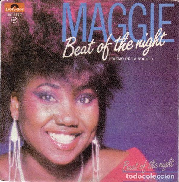 Discos de vinilo: Maggie &ndash; Beat Of The Night = Ritmo De La Noche (Vinyl, Polydor 881 485-7)