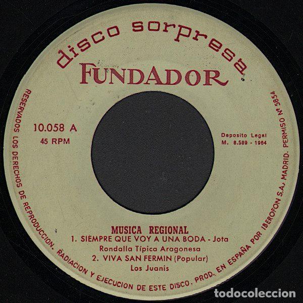 Disques de vinyle: Various &ndash; Musica Regional (Vinyl, Disco Sorpresa Fundador 10.058)
