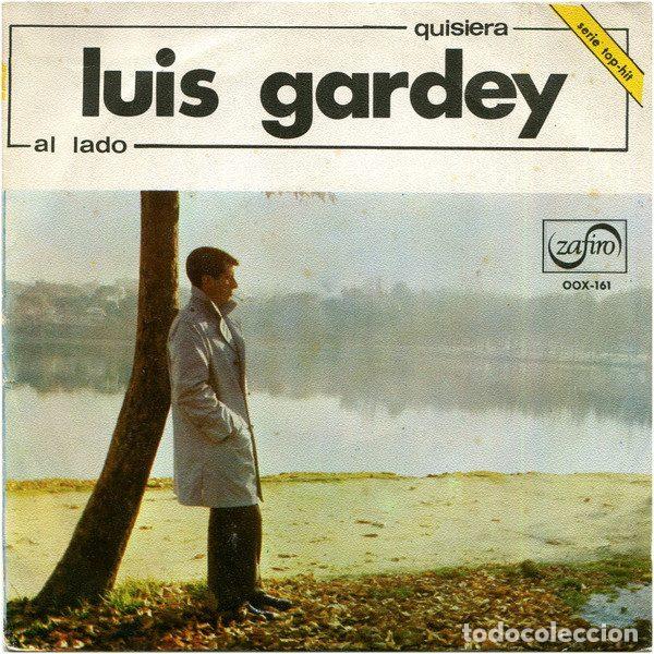 Discos de vinilo: Luis Gardey &ndash; Quisiera / Al Lado (Vinyl, Zafiro OOX-161)