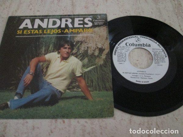 Discos de vinilo: Andr&eacute;s &ndash; Si Est&aacute;s Lejos / Amparo (Vinyl, Columbia MO 2017)