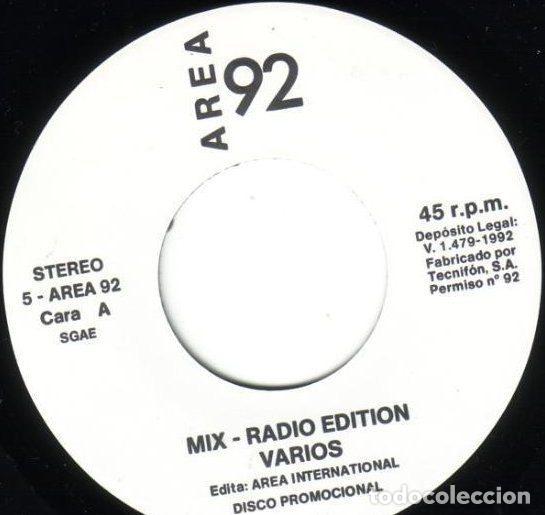 Discos de vinilo: Varios &ndash; Area 92 (Vinyl, Area International 5 - AREA 92)
