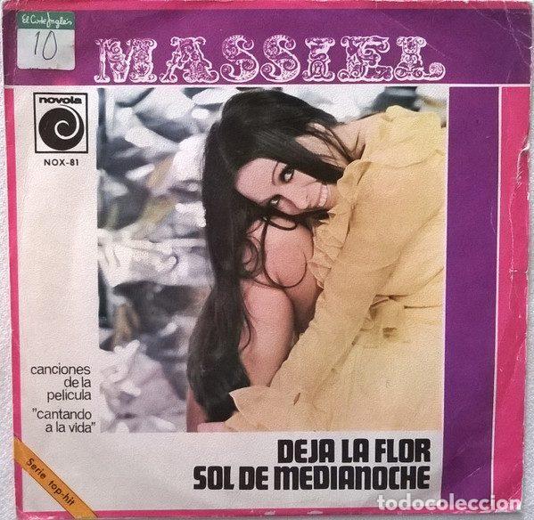Discos de vinilo: Massiel &ndash; Deja La Flor / Sol De Medianoche (Vinyl, Novola NOX-81)