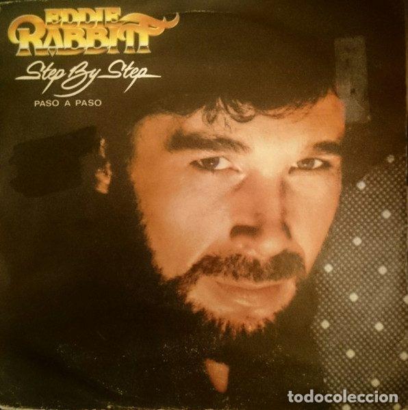 Discos de vinilo: Eddie Rabbitt &ndash; Step By Step = Paso A Paso (Vinyl, Mercury 60 00 700)