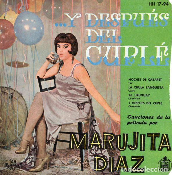 Disques de vinyle: Marujita Diaz &ndash; ...Y Despu&eacute;s Del Cupl&eacute; (Vinyl, Hispavox HH 17-94)