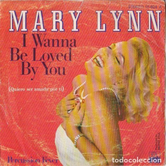 Discos de vinil: Mary Lynn &ndash; I Wanna Be Loved By You (Vinyl, Ariola 15 824 A)