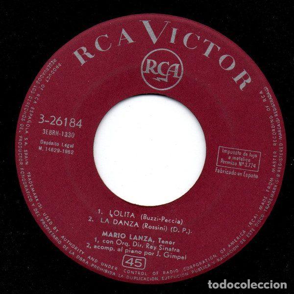 Discos de vinilo: Mario Lanza &ndash; Granada (Vinyl, RCA 3-26184) - Foto 4