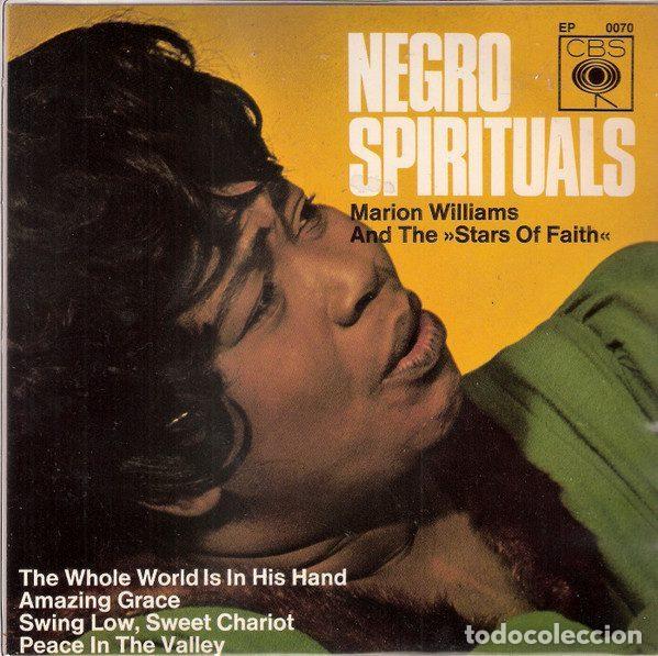Disques de vinyle: Marion Williams &ndash; Negro Spirituals (Vinyl, CBS EP 0070)