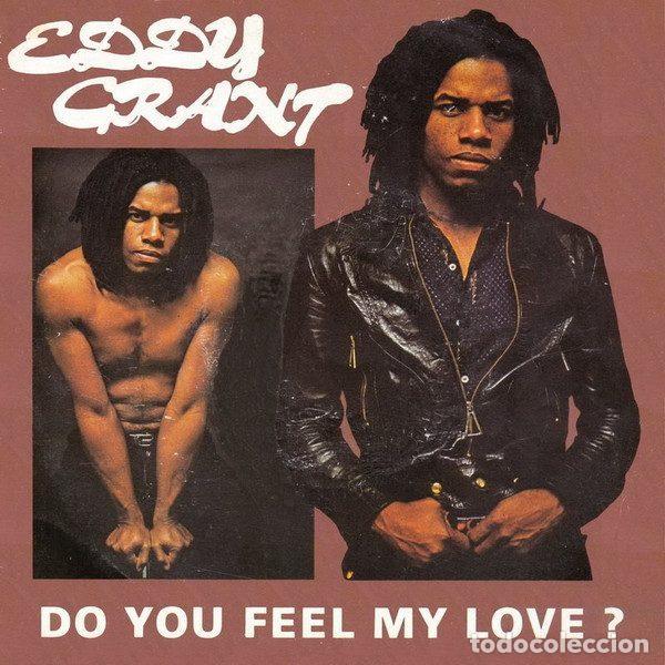 Discos de vinil: Eddy Grant &ndash; Do You Feel My Love? (Vinyl, International AZ AZ/1 795)
