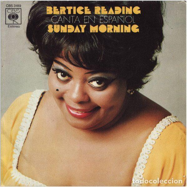 Discos de vinil: Bertice Reading &ndash; Canta En Espa&ntilde;ol - Sunday Morning (Vinyl, CBS CBS 3189)