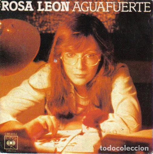 Discos de vinil: Rosa Le&oacute;n &ndash; Aguafuerte (Vinyl, CBS CBS 6152)