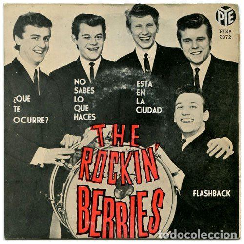 Disques de vinyle: The Rockin' Berries &ndash; Que Te Ocurre? (Vinyl, Pye Records PYEP 2072)