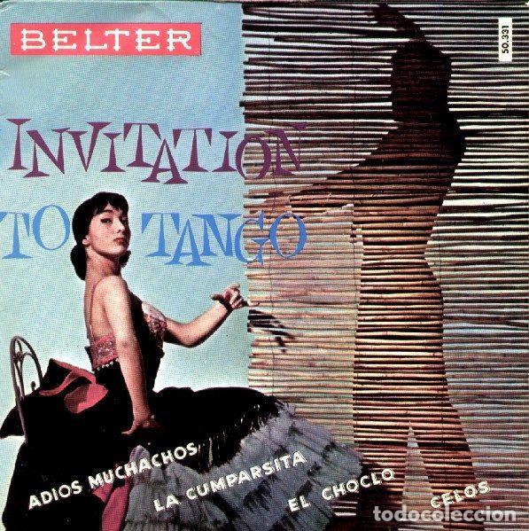 Disques de vinyle: Roland Palette Y Su Orquesta &ndash; Invitation To Tango (Vinyl, Belter 50.331)