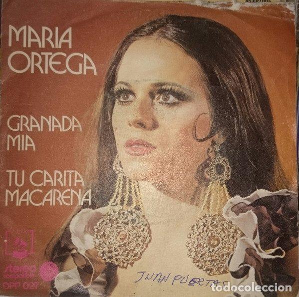 Disques de vinyle: Maria Ortega &ndash; Granada M&iacute;a (Vinyl, Diresa DPP 027)