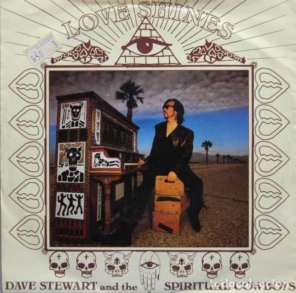 Disques de vinyle: Dave Stewart And The Spiritual Cowboys &ndash; Love Shines (Vinyl, RCA PB 44009)