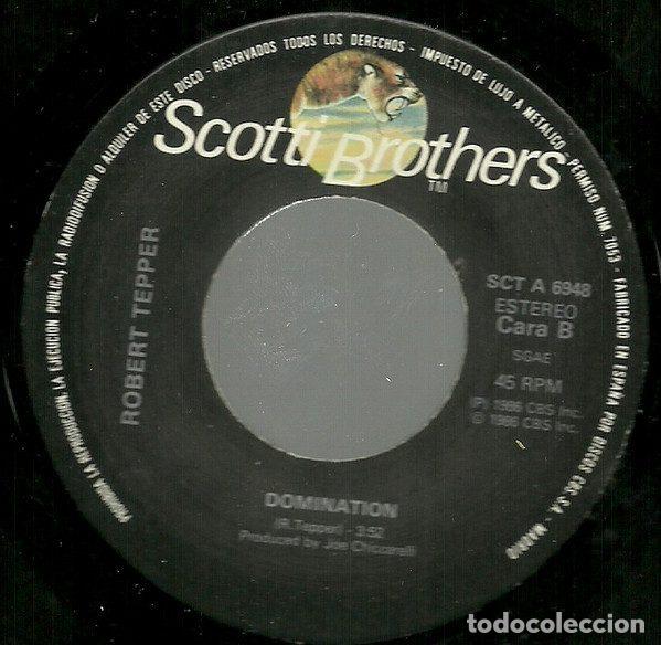 Discos de vinilo: Robert Tepper &ndash; No Easy Way Out (Vinyl, CBS A 6948) - Foto 4