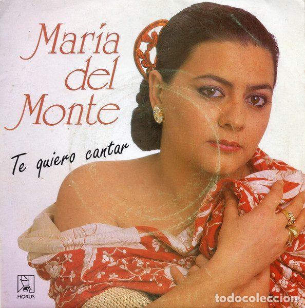 Disques de vinyle: Mar&iacute;a Del Monte &ndash; Te Quiero Cantar (Vinyl, Horus 50.177)