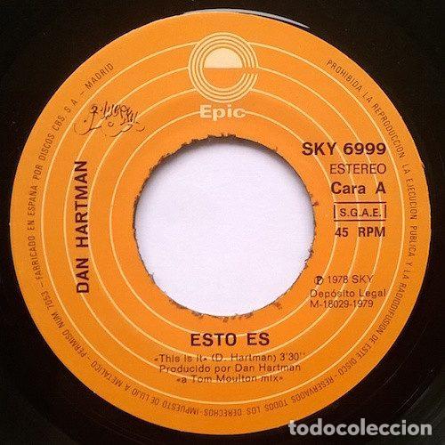 Discos de vinilo: Dan Hartman &ndash; This Is It (Vinyl, Epic SKY 6999) - Foto 3