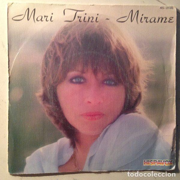 Vinyl records: Mari Trini &ndash; M&iacute;rame (Vinyl, Hispavox 45-2136)
