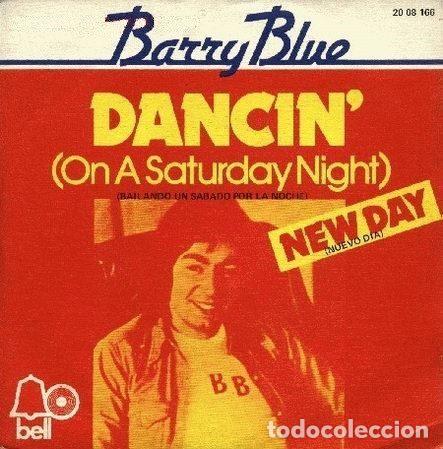 Vinyl-Schallplatten: Barry Blue &ndash; Dancin' (On A Saturday Night) / New Day (Vinyl, Bell Records 20 08 166)