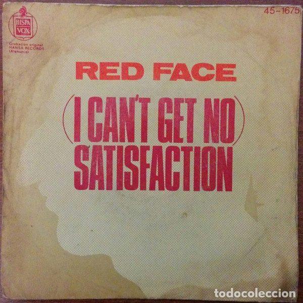 Vinyl-Schallplatten: Red Face &ndash; (I Can't Get No) Satisfaction (Vinyl, Hispavox 45-1675)