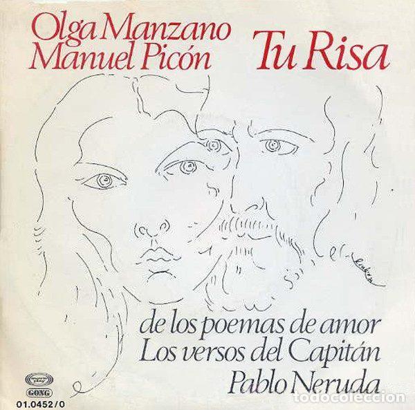 Vinyl records: Olga Manzano Y Manuel Pic&oacute;n &ndash; Tu Risa (Vinyl, Movieplay 01.0452/0)