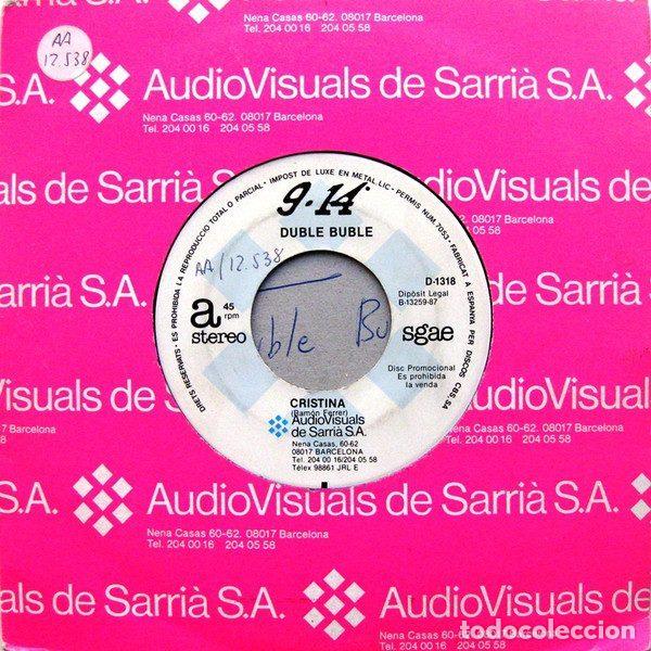 Disques de vinyle: Duble Buble &ndash; Cristina (Vinyl, 9&middot;14 D-1318)