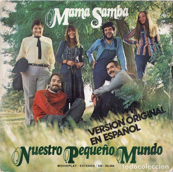 Disques de vinyle: Nuestro Peque&ntilde;o Mundo &ndash; Mama Samba - Versi&oacute;n Original En Espa&ntilde;ol (Vinyl, Movieplay SN-20.684)