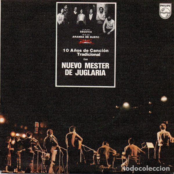 Disques de vinyle: Nuevo Mester De Juglaria &ndash; 10 A&ntilde;os De Cancion Tradicional Con Nuevo Mester De Juglaria (Vinyl,...
