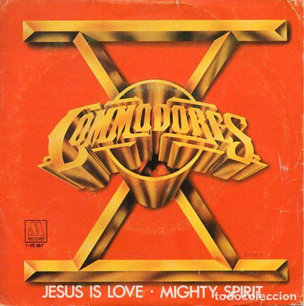 Disques de vinyle: Commodores &ndash; Jesus Is Love / Mighty Spirit (Vinyl, Motown 1-10.157)