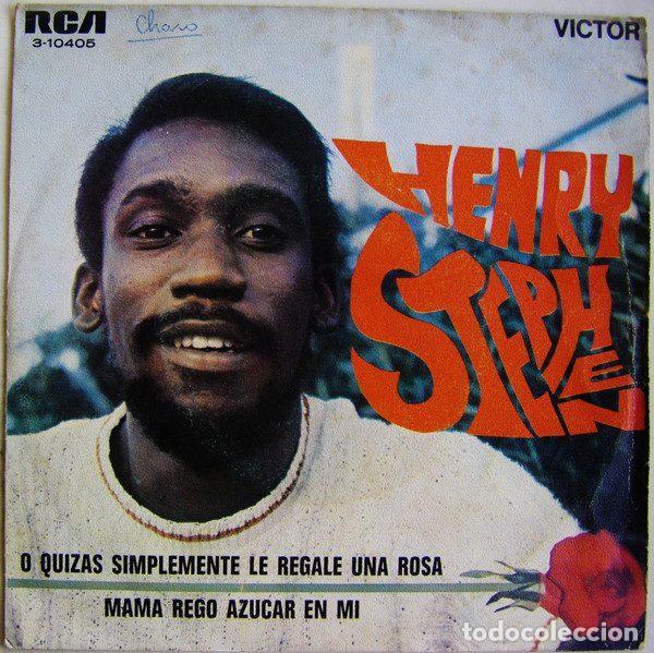 Discos de vinil: Henry Stephen &ndash; O Quiz&aacute;s Simplemente Le Regale Una Rosa / Mam&aacute; Reg&oacute; Az&uacute;car En Mi (Vinyl, RCA...