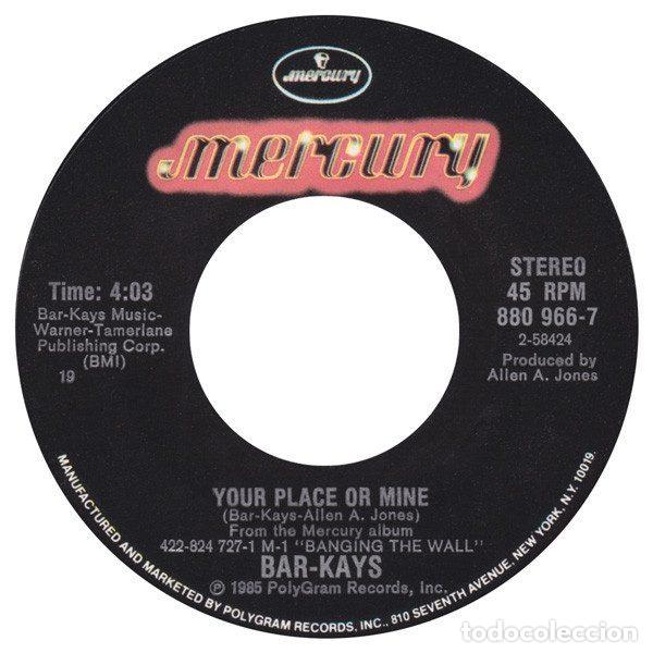 Vinyl records: Bar-Kays &ndash; Your Place Or Mine (Vinyl, Mercury 880 966-7)