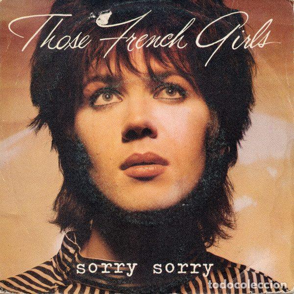 Vinyl records: Those French Girls &ndash; Sorry Sorry (Vinyl, Safari Records CBS A-2160)