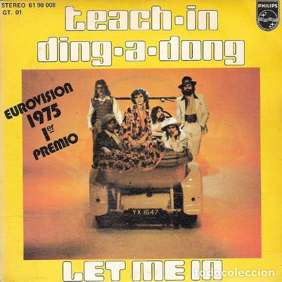 Vinyl records: Teach-In &ndash; Ding-A-Dong / Let Me In (Vinyl, Philips 61 98 008)