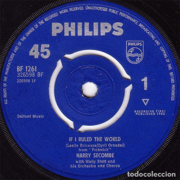 Vinyl records: Harry Secombe &ndash; If I Ruled The World (Vinyl, Philips BF 1261)