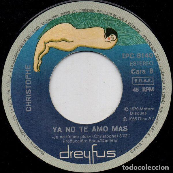 Discos de vinilo: Christophe &ndash; Aline (Vinyl, Epic EPC 8140) - Foto 4
