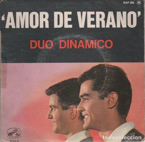 Vinyl records: D&uacute;o Din&aacute;mico &ndash; Amor De Verano (Vinyl, La Voix De Son Ma&icirc;tre EGF 665)