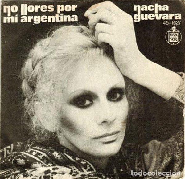 Vinyl-Schallplatten: Nacha Guevara &ndash; No Llores Por M&iacute; Argentina (Vinyl, Hispavox 45-1527)