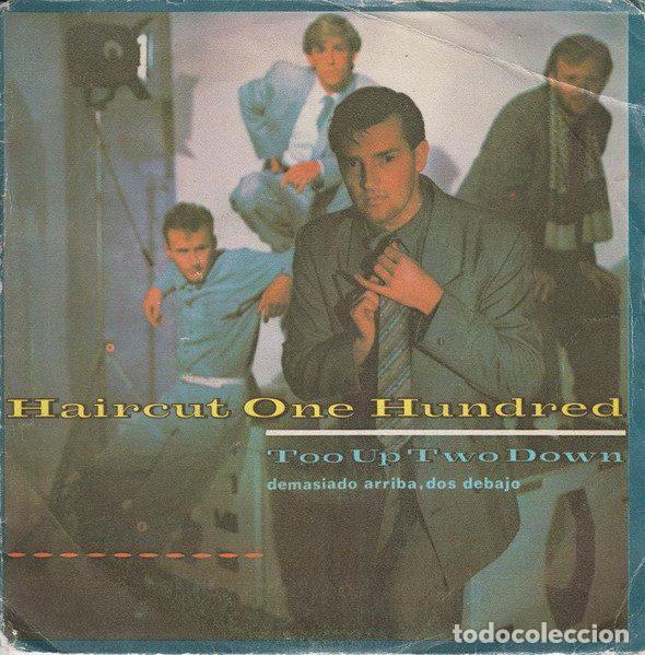 Vinyl-Schallplatten: Haircut One Hundred &ndash; Too Up Two Down = Demasiado Arriba Dos Abajo (Vinyl, Polydor 821 756-7)