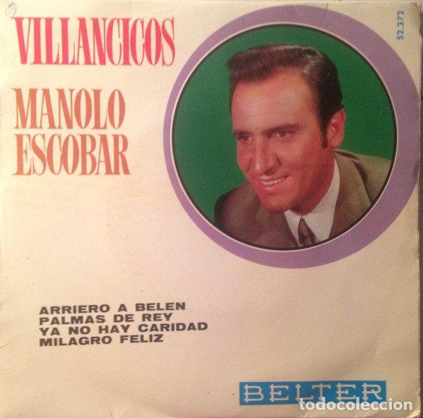 Disques de vinyle: Manolo Escobar &ndash; Villancicos (Vinyl, Belter 52.372)