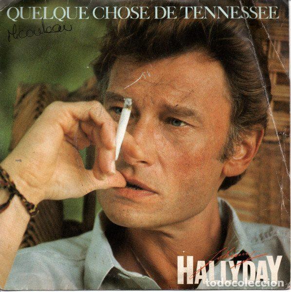 Disques de vinyle: Johnny Hallyday &ndash; Quelque Chose De Tennessee (Vinyl, Philips 884 308-7)