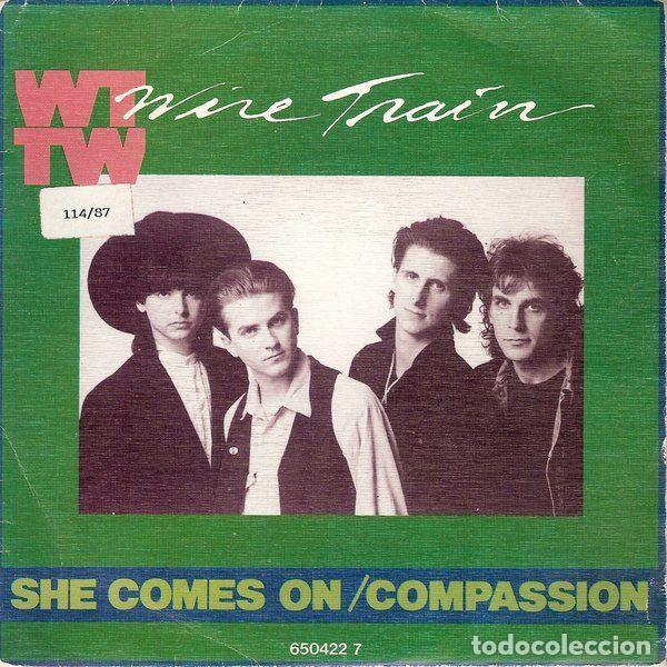 Discos de vinilo: Wire Train &ndash; She Comes On (Vinyl, CBS CBS 650422 7) - Foto 1
