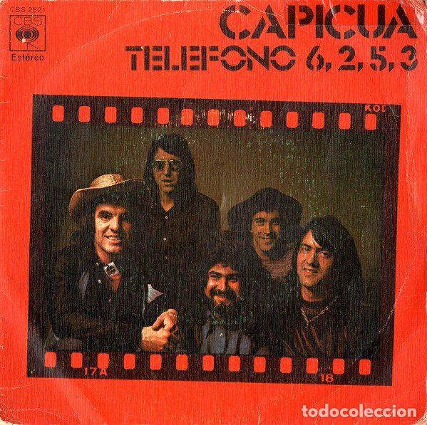 Disques de vinyle: Capicua &ndash; Telefono 6, 2, 5, 3 (Vinyl, CBS CBS 2821)