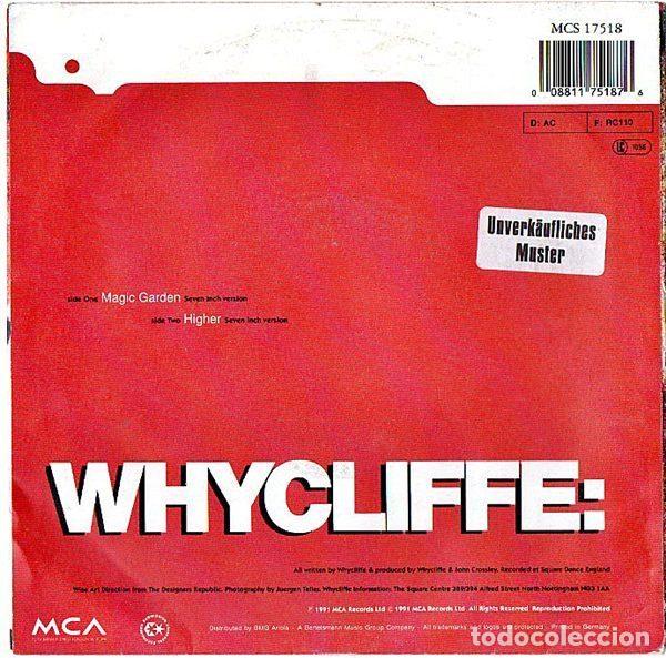 Discos de vinilo: Whycliffe &ndash; Magic Garden (Vinyl, MCA Records MCS 17518) - Foto 2