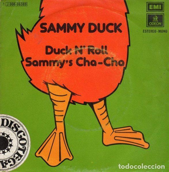 Discos de vinil: Sammy Duck &ndash; Duck And Roll / Sammy's Cha Cha (Vinyl, Odeon 1 J 006-96.389)