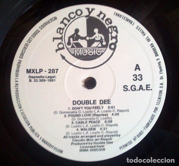 Discos de vinilo: Double Dee &ndash; Double Dee (Vinyl, Blanco Y Negro MXLP-287) - Foto 5