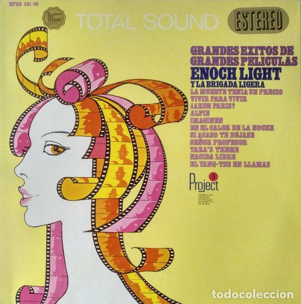 Discos de vinil: Enoch Light Y Su Brigada Ligera &ndash; Grandes Exitos De Grandes Peliculas (Vinyl, Project 3 HPRS 431-05)