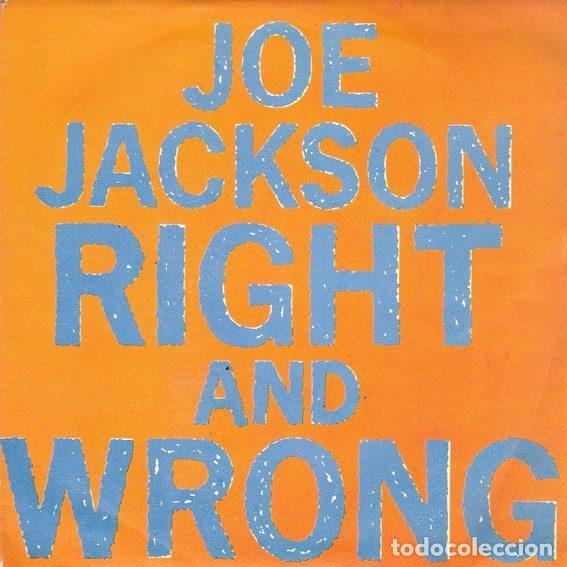 Vinyl records: Joe Jackson &ndash; Right And Wrong (Vinyl, A&M Records 390088-7)