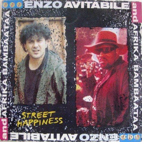 Disques de vinyle: Enzo Avitabile And Afrika Bambaataa &ndash; Street Happiness (Vinyl, Blanco Y Negro MX - 220)